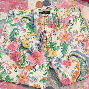 Ralph Lauren Multicolor Floral Shorts